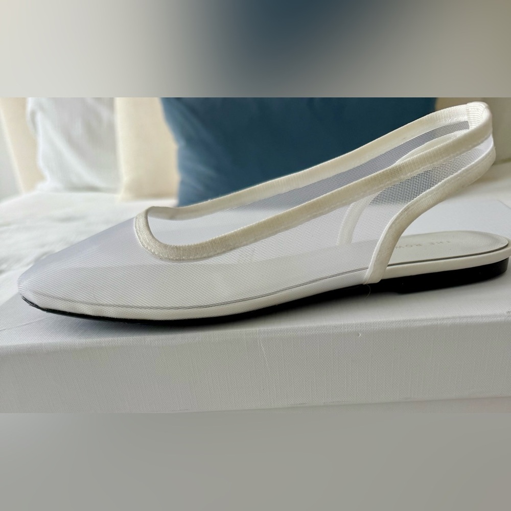The Row Cream Women's Flats - Picture 2 of 2